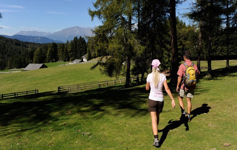 Escursione ai prati di larici di Salto